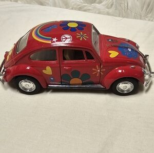 1967 Volkswagon Classical Beetle 5" Diecast KINSMART Pull Back Action
